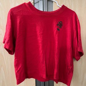 Red Rose T-Shirt - Hollister